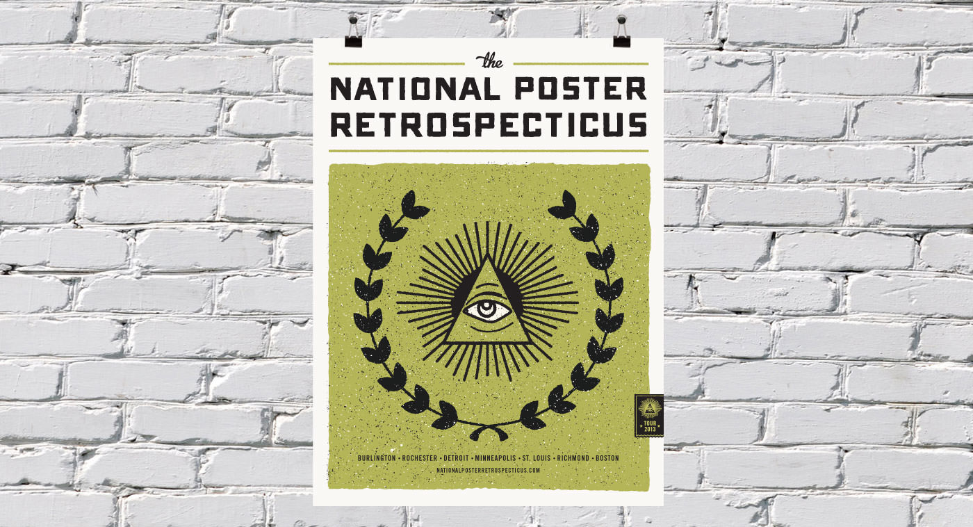 National Poster Retrospecticus Poster