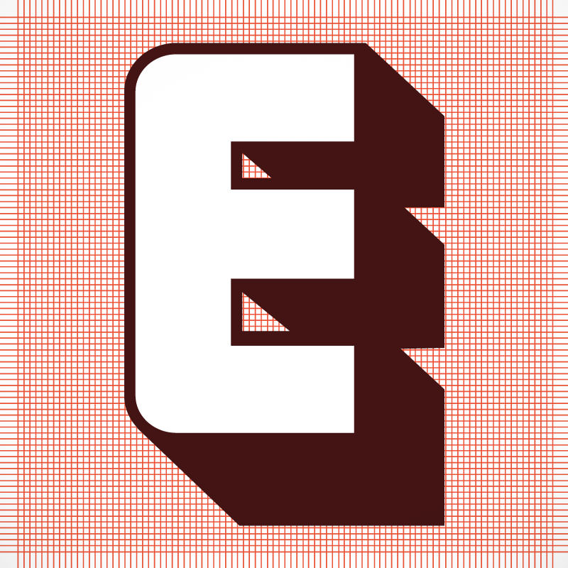 Letter E